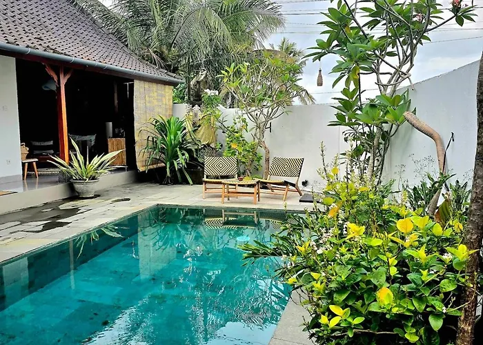 2br Pool Rice Field View Villa Ubud